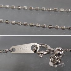 画像7: K18WGルビーダイヤモンドネックレス R0.70 D0.22 3.4g AJ付45cm (7)