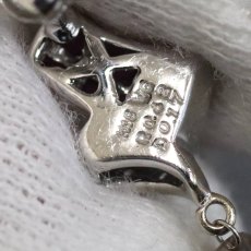 画像7: K18WG/Pt900ルビーダイヤモンドピアス R0.42×2 D0.17×2 3.2g (7)