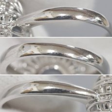 画像6: Pt900/K18スターサファイアダイヤモンドリング S12.90 D1.69 13.0g #15 (6)