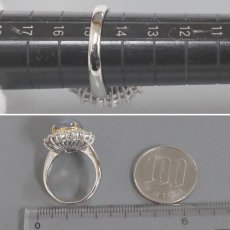 画像8: Pt900/K18スターサファイアダイヤモンドリング S12.90 D1.69 13.0g #15 (8)