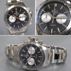 画像2: ボールウォッチ エンジニア ハイドロカーボン レーサー クロノグラフ(CM2198C-S2CJ-BK) (2)