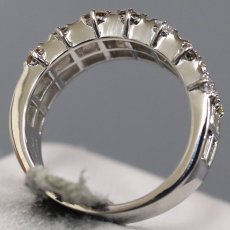 画像5: ミキモト Pt950マルチカラーダイヤモンドリング D0.74 9.6g #11 (5)