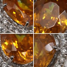 画像4: K18WGスファレライトダイヤモンドリング S3.46 D0.59 4.8g #12 ソーティング (4)