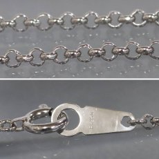 画像8: Pt900/850サファイアダイヤモンドペンダント S0.68 D1.00 13.8g 40cm (8)