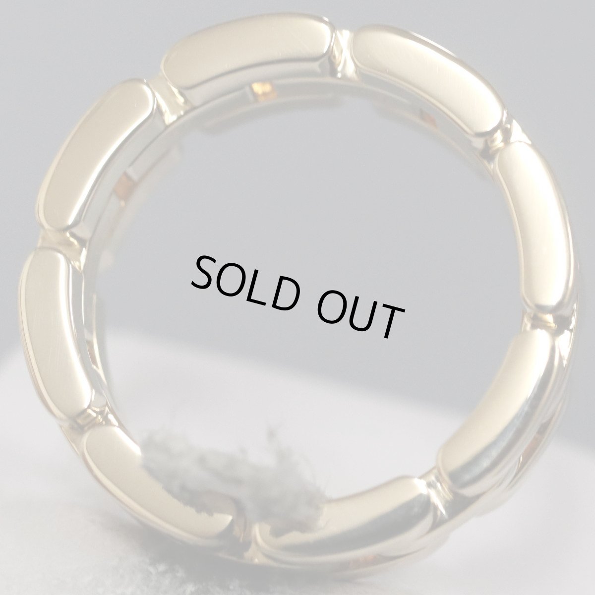 画像4: 750YGマイヨン パンテール リング 3連 13.8g #15(#55)(B4230655)内箱 保証書 (4)