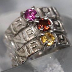 画像3: ピンキー&ダイアン 750WGベビーリングセット 総計7.1g (3)