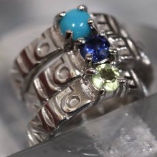 画像5: ピンキー&ダイアン 750WGベビーリングセット 総計7.1g (5)