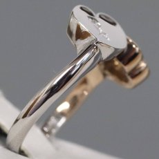 画像3: ピンキー&ダイアン 750WG/PGリング ハートモチーフ 4.0g #9 (3)