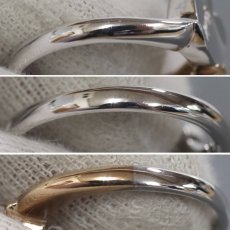 画像6: ピンキー&ダイアン 750WG/PGリング ハートモチーフ 4.0g #9 (6)