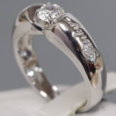 画像2: ピンキー&ダイアン 750WGホワイトトパーズリング WT0.25 4.9g #9 (2)