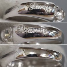 画像6: ピンキー&ダイアン 750WGホワイトトパーズリング WT0.25 4.9g #9 (6)