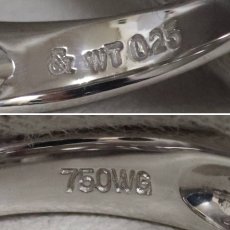 画像7: ピンキー&ダイアン 750WGホワイトトパーズリング WT0.25 4.9g #9 (7)