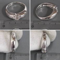 画像9: ピンキー&ダイアン 750WGホワイトトパーズリング WT0.25 4.9g #9 (9)