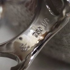 画像7: ピンキー&ダイアン 750WGリング ハートモチーフ 5.2g #9 (7)