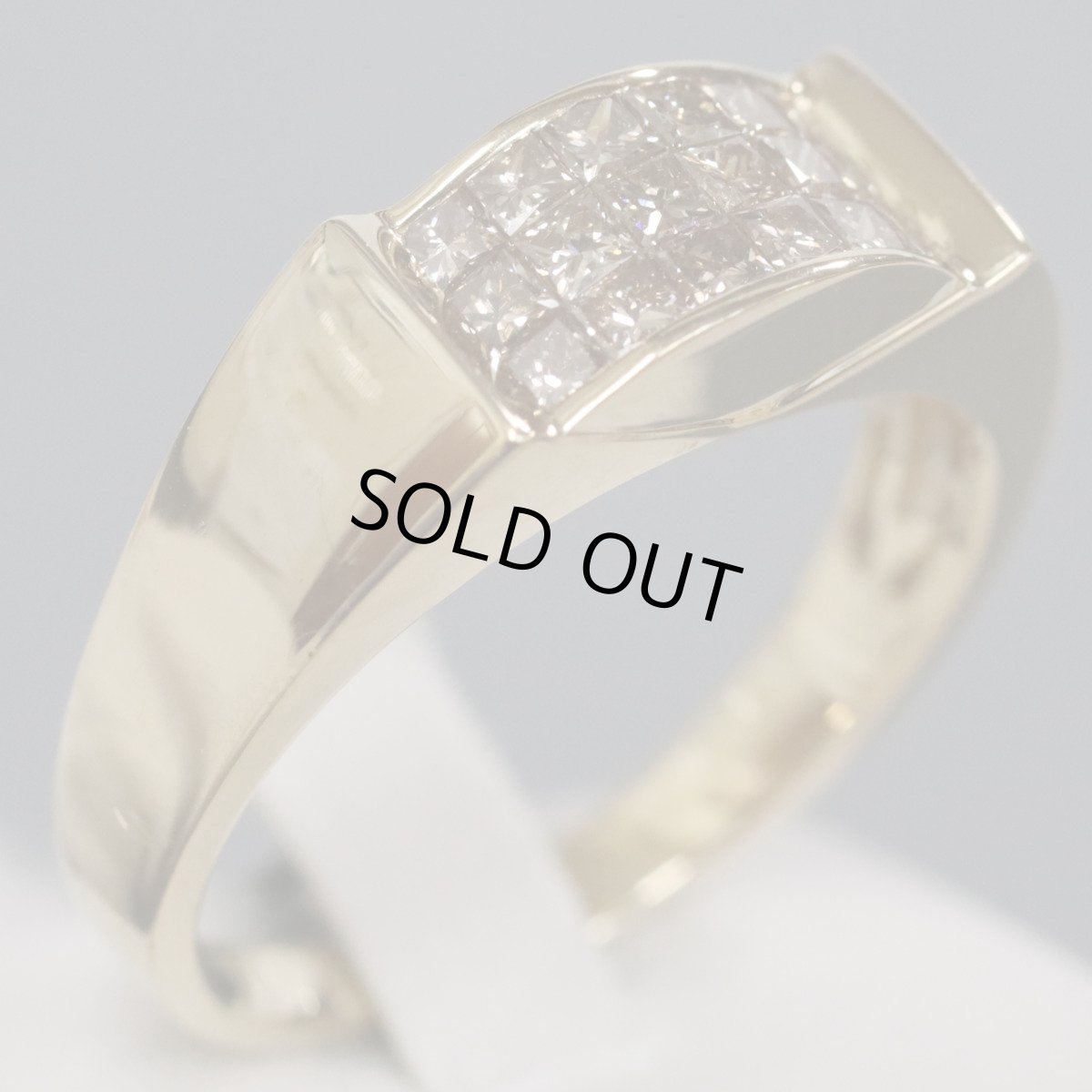 画像3: K18ダイヤモンドリング D0.94 8.3g #25 (3)