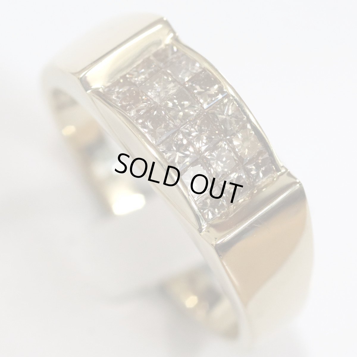 画像4: K18ダイヤモンドリング D0.94 8.3g #25 (4)