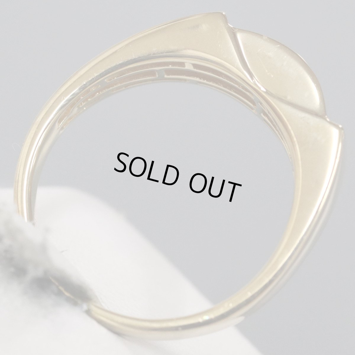 画像5: K18ダイヤモンドリング D0.94 8.3g #25 (5)