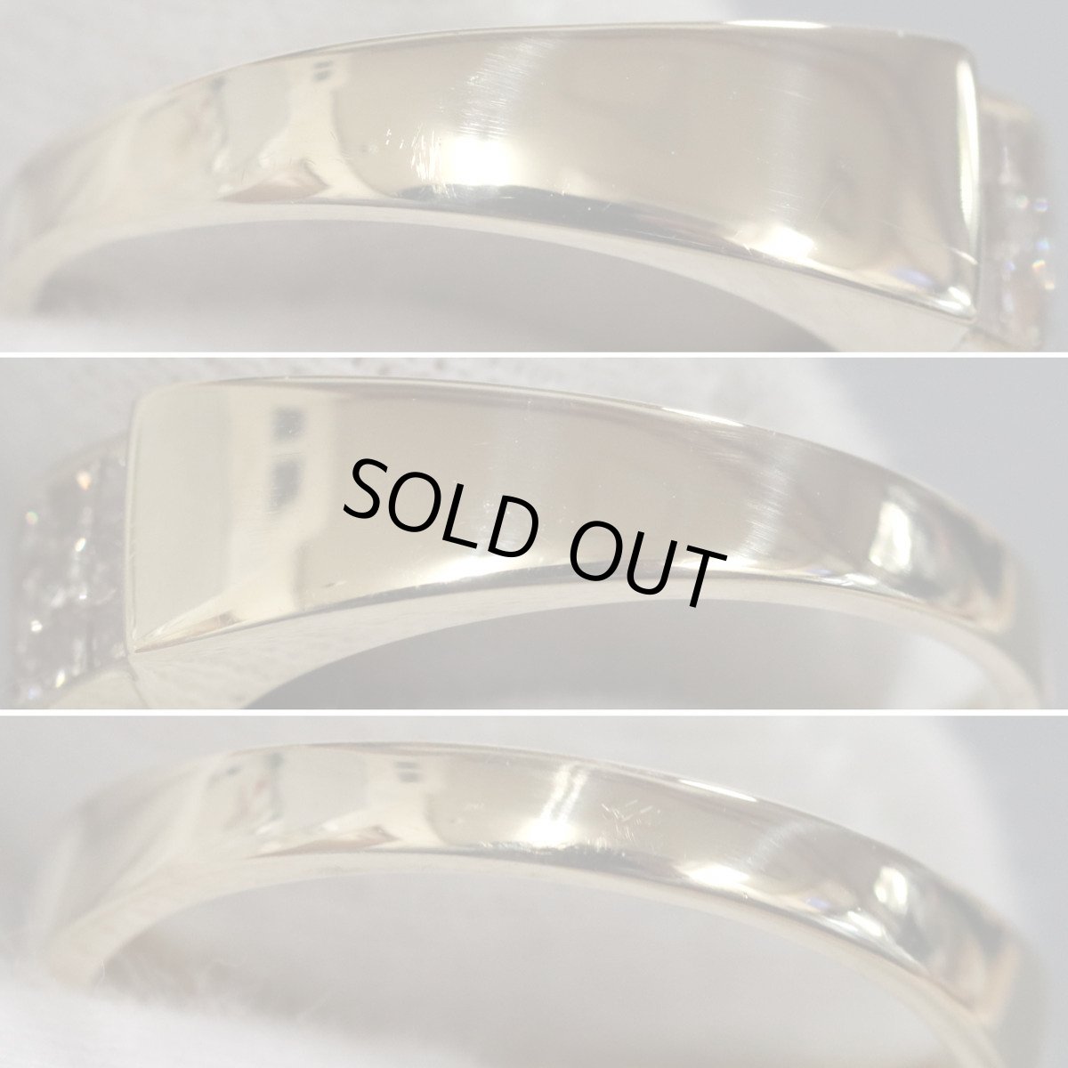 画像6: K18ダイヤモンドリング D0.94 8.3g #25 (6)