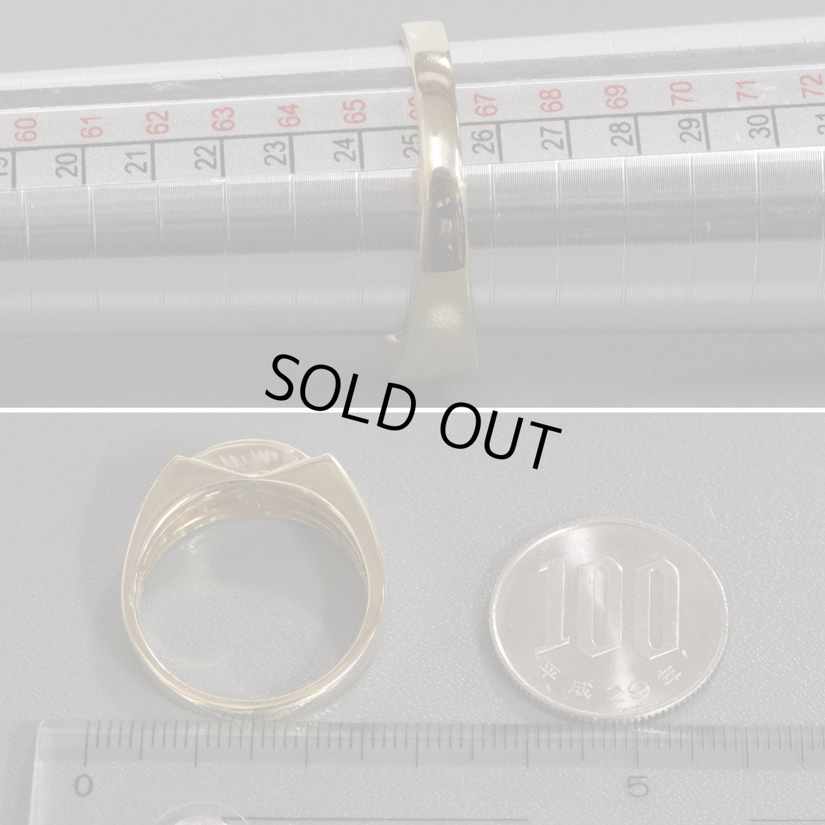 画像8: K18ダイヤモンドリング D0.94 8.3g #25 (8)