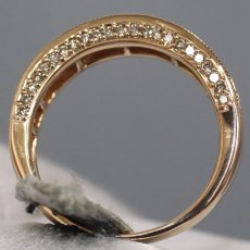 画像5: K18PGダイヤモンドリング D0.79 4.2g #12.5 (5)