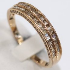 画像4: K18PGダイヤモンドリング D0.79 4.8g #25 (4)