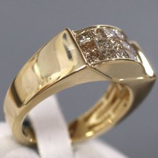 画像3: K18ダイヤモンドリング D0.94 8.3g #12.5 (3)