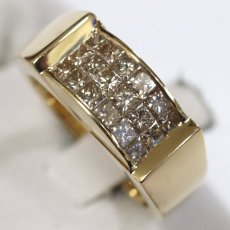 画像4: K18ダイヤモンドリング D0.94 8.3g #12.5 (4)