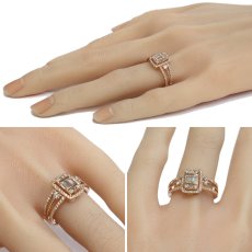 画像10: 750ダイヤモンドリング 4.2g #12 (10)