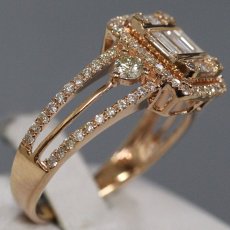 画像3: 750ダイヤモンドリング 4.2g #12 (3)