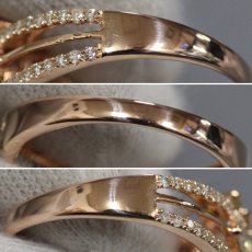 画像6: 750ダイヤモンドリング 4.2g #12 (6)