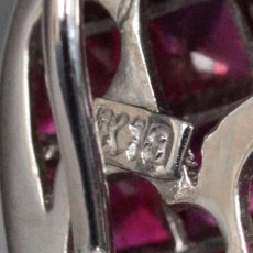 画像5: K18WGルビーペンダントトップ ハートモチーフ 4.0g ソーティング (5)