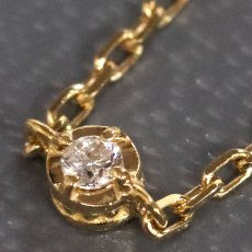 画像3: アガット K18ダイヤモンドブレスレット D0.04 0.8g 16.5cm (3)