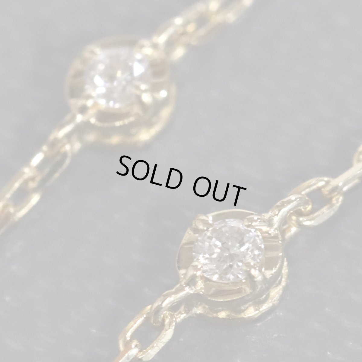 画像4: アガット K18ダイヤモンドブレスレット D0.04 0.8g 16.5cm (4)