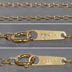 画像6: アガット K18ダイヤモンドブレスレット D0.04 0.8g 16.5cm (6)