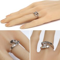 画像10: ピンキー&ダイアン 750WGホワイトトパーズリング WT0.50 5.8g #12 (10)