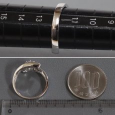 画像7: ピンキー&ダイアン 750WGホワイトトパーズリング WT0.50 5.8g #12 (7)