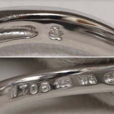 画像8: ピンキー&ダイアン 750WGホワイトトパーズリング WT0.50 5.8g #12 (8)