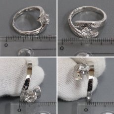 画像9: ピンキー&ダイアン 750WGホワイトトパーズリング WT0.50 5.8g #12 (9)