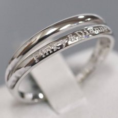 画像1: ピンキー&ダイアン 750WGリング 2.5g #12 (1)