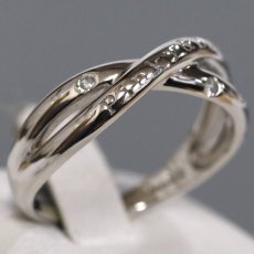 画像1: ピンキー&ダイアン 750WGリング 3.5g #12 (1)