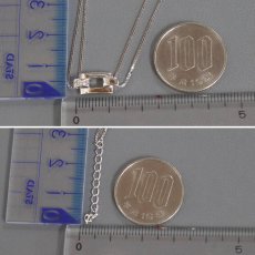 画像8: ピンキー&ダイアン 750WGダイヤモンドブレスレット D0.03 3.4g 16-18cm (8)