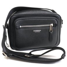 画像1: バーバリー レザークロスボディバッグ(8026555) (1)