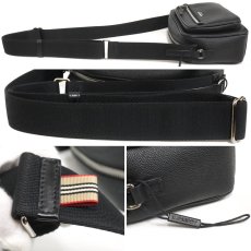 画像8: バーバリー レザークロスボディバッグ(8026555) (8)