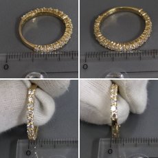 画像9: K18ダイヤモンドリング D1.17 2.8g #14.5 (9)