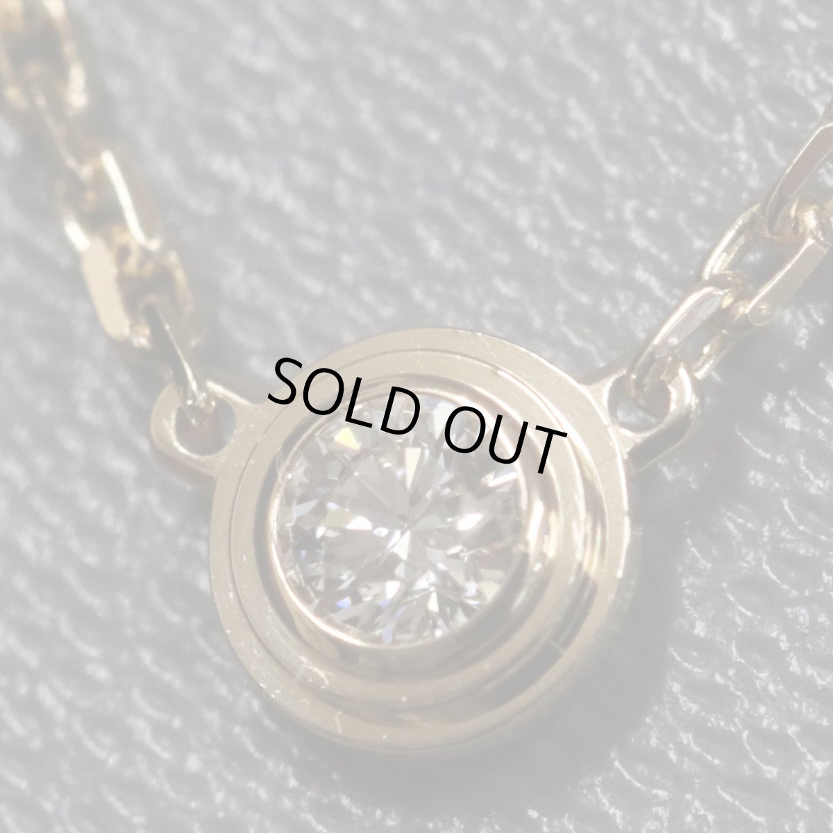 画像3: 750YGダムール ネックレス XS 1PD 2.1g(B7224517)内外箱 保証書 (3)