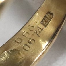 画像7: K18ルビーダイヤモンドリング R0.674 D0.66 4.3g #11 鑑別カード (7)