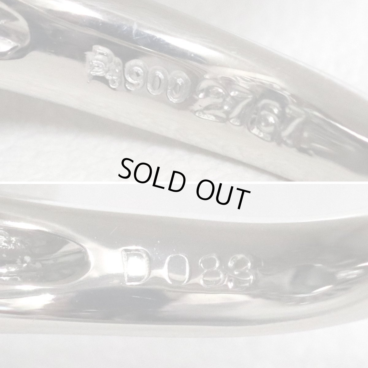 画像7: Pt900ゾイサイトダイヤモンドリング 2.767 D0.83 11.2g #13 鑑別カード (7)