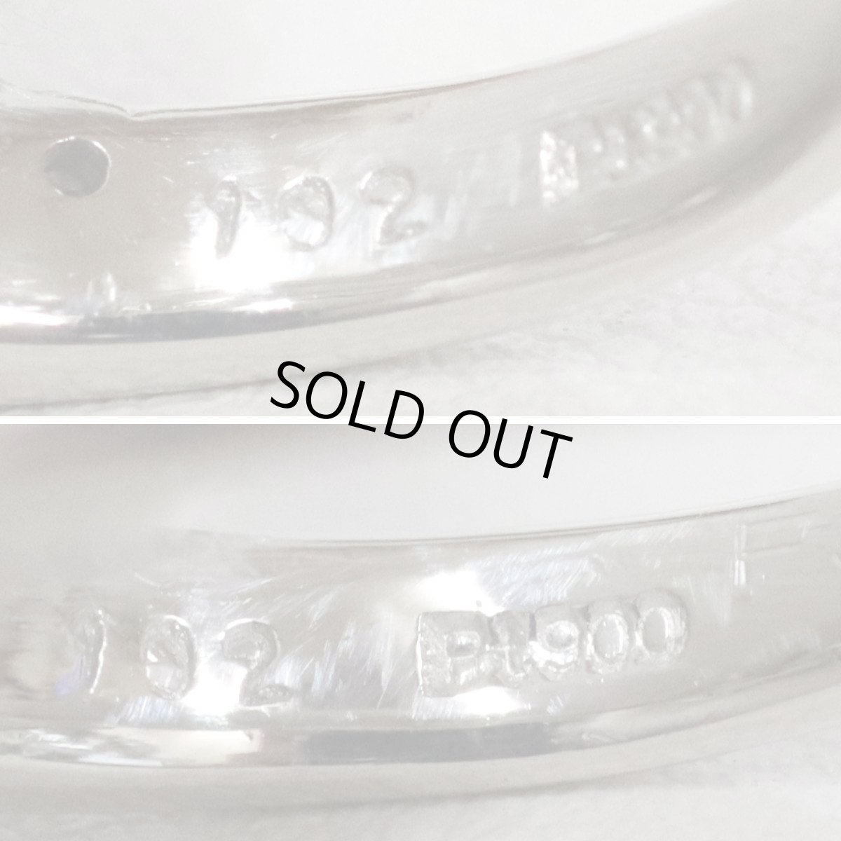 画像7: Pt900ピンクダイヤモンドリング PD1.02 7.4g #12.5 ソーティング (7)