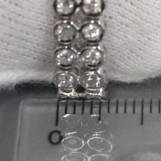 画像5: Pt850ダイヤモンドテニスブレスレット D2.00 20.7g 17.0-17.5cm (5)