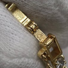 画像6: K18ダイヤモンドテニスブレスレット D3.00 5.3g 17.5cm (6)